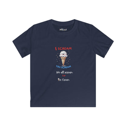 I Scream For Ice Cream. Kids Softstyle Tee