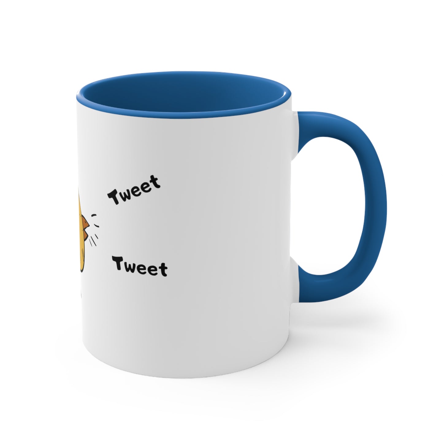 Tweet. Tweet. Accent Coffee Mug, 11oz