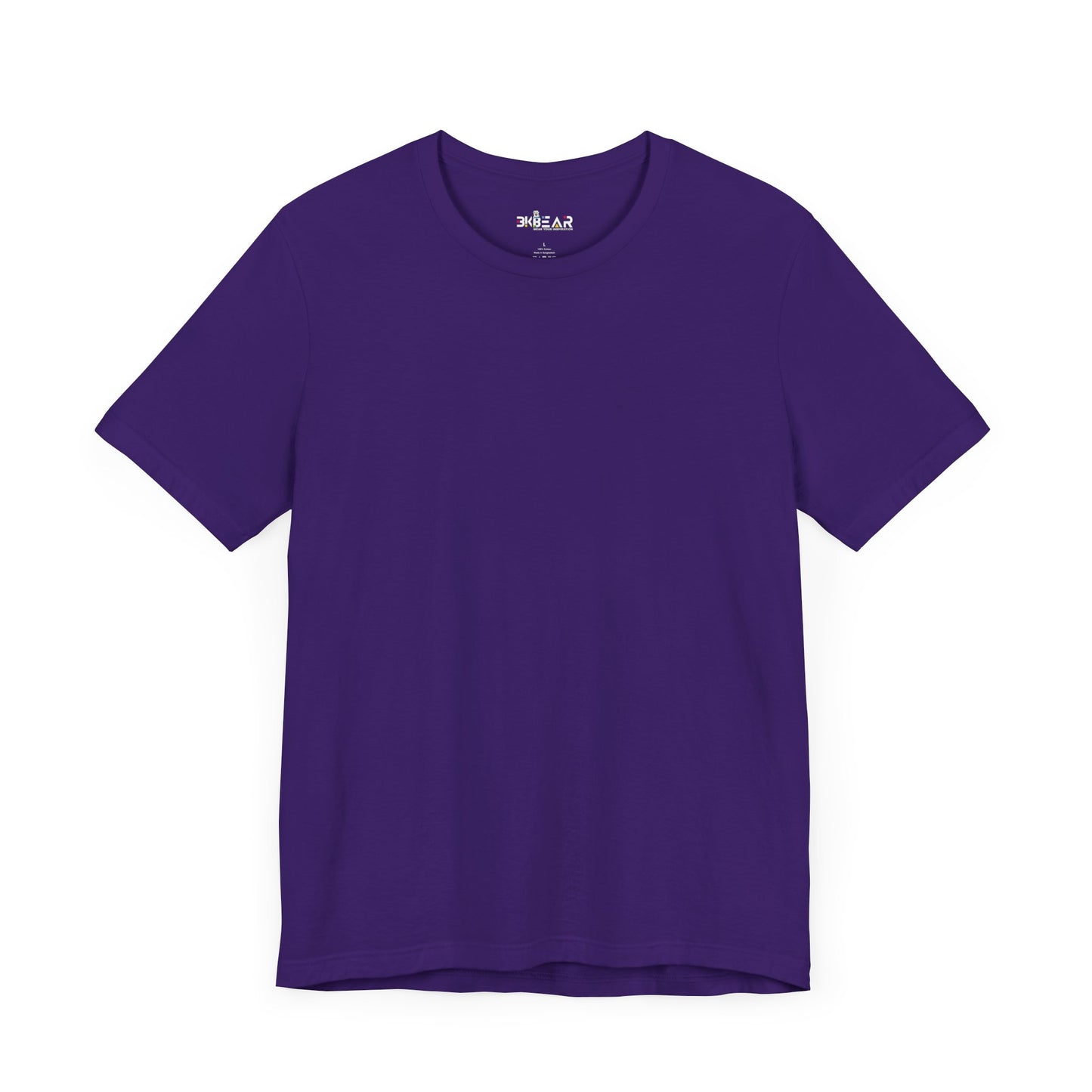 Solid Navy. Unisex Jersey Short Sleeve Tee