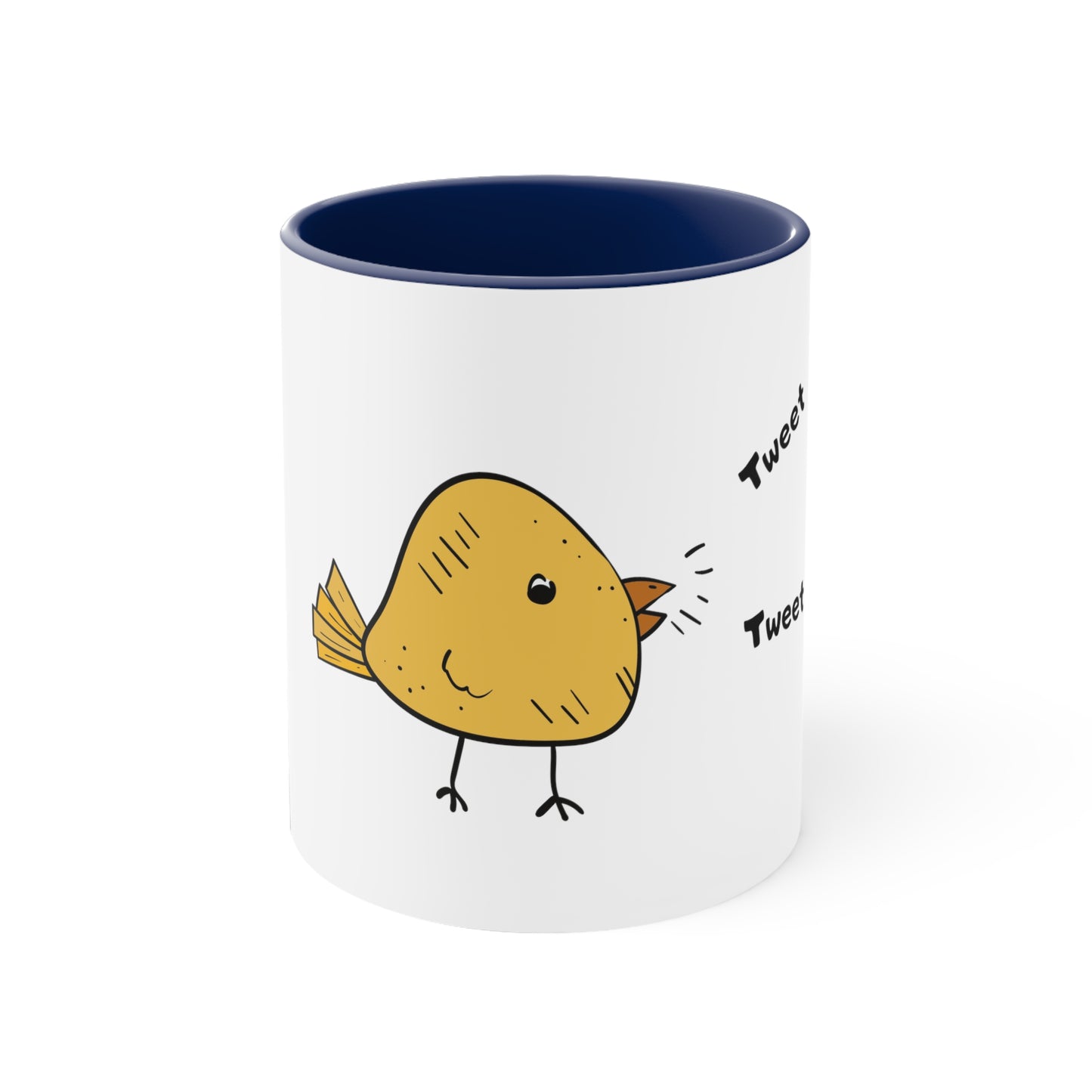 Tweet. Tweet. Accent Coffee Mug, 11oz