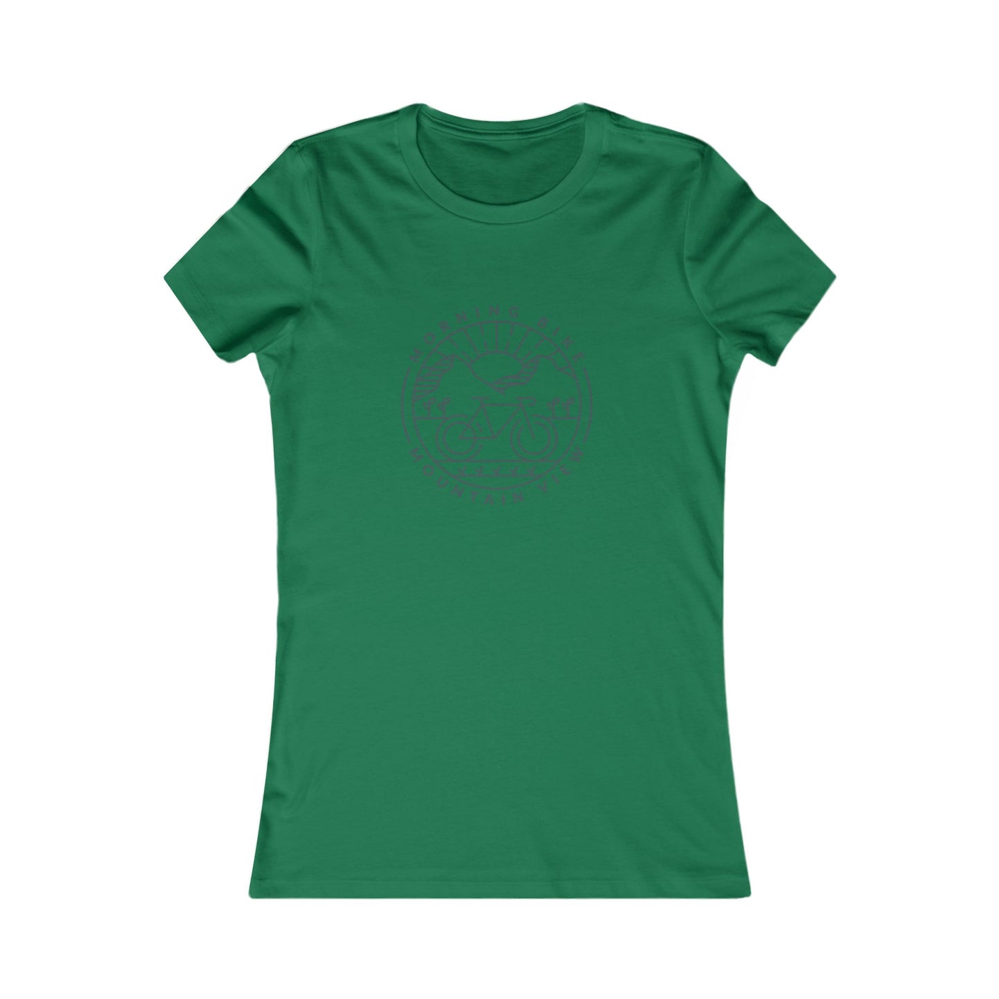 Morning Bike, Mountain View. Women's Favorite Tee