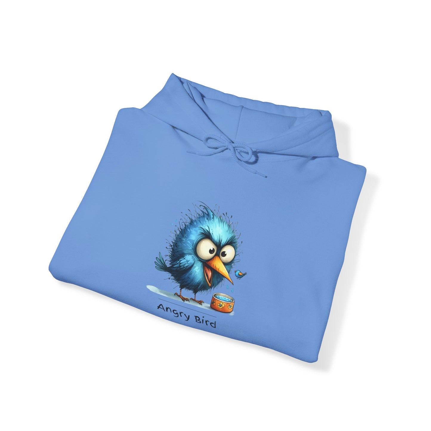 Angry bird. Unisex Hooded Sweatshirt.