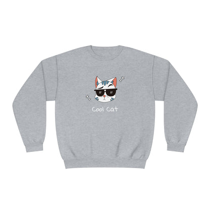 Coco The Coolest Cat I Know. Unisex NuBlend® Crewneck Sweatshirt