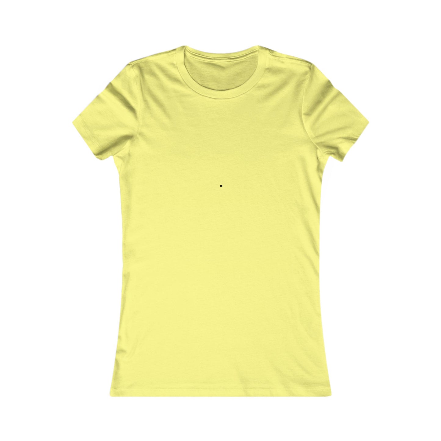 Solid Black – Women’s Slim Fit Cotton Tee