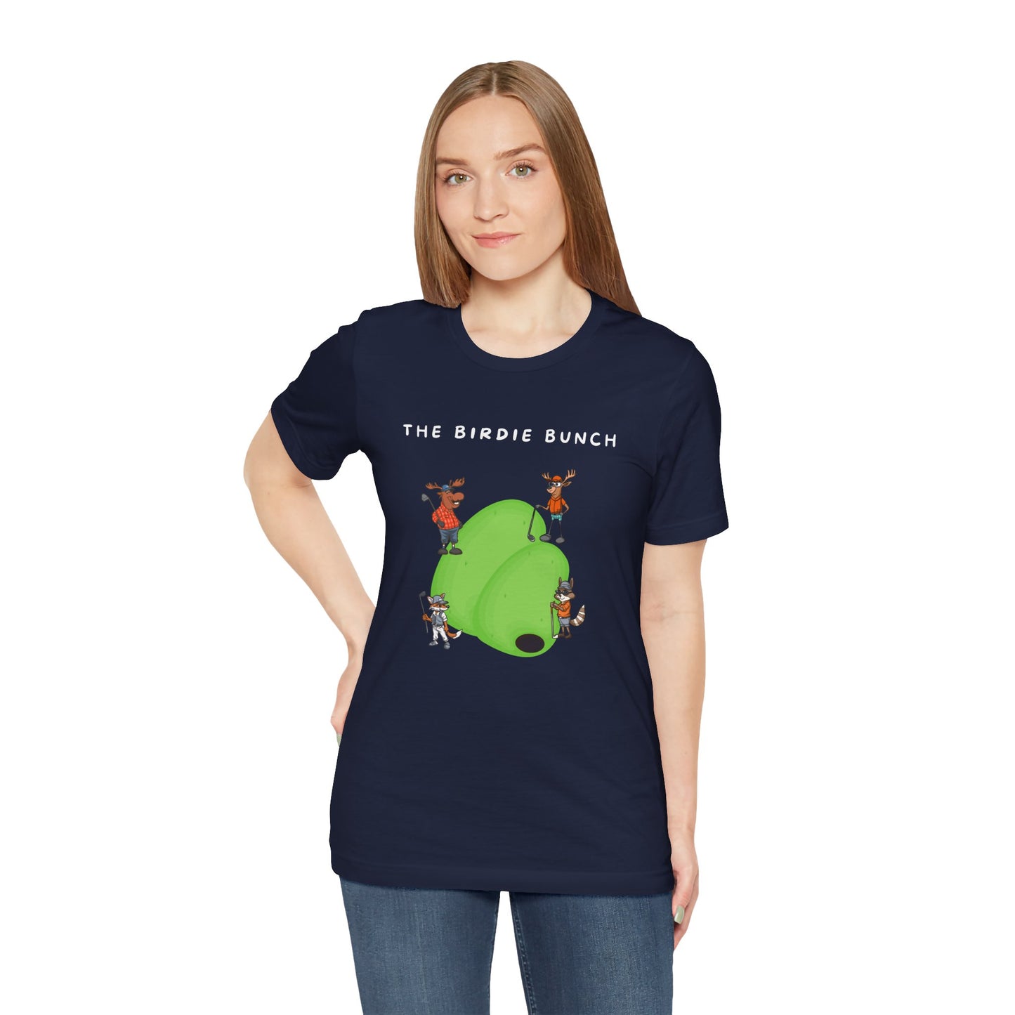 The Birdie Bunch.  Unisex Jersey Short Sleeve Tee