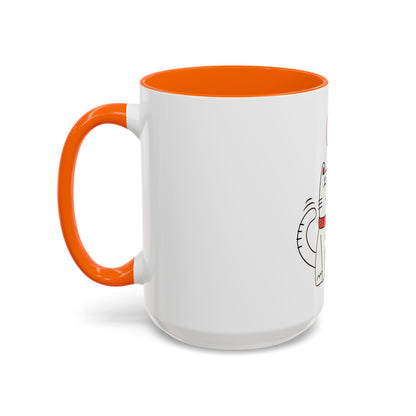 Oliver Says More Cats Is The Answer. Accent Coffee Mug, 11oz