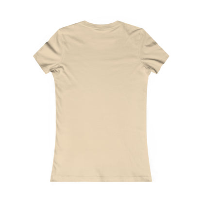 Printify beige T-shirt shown from the back with short sleeves and a fitted style avocado lover graphic tee