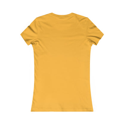 Plain yellow t-shirt showing back view from Printify avocado lover graphic tee collection