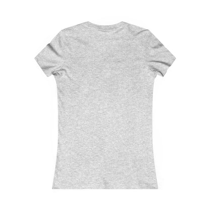 Back view of a plain gray Printify t-shirt for coffee and tees lovers