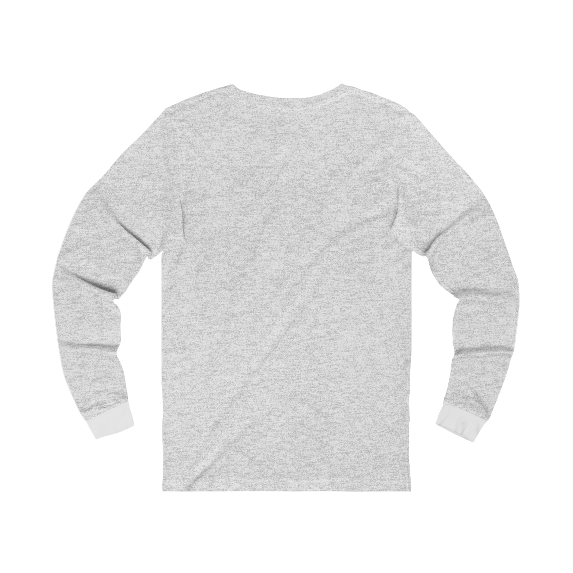 Printify gray long sleeve shirt with ribbed cuffs from coffee and tees collection
