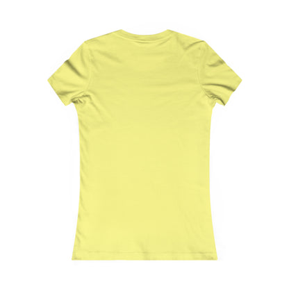 Printify yellow T-shirt shown from the back, simple design for coffee and tees lovers
