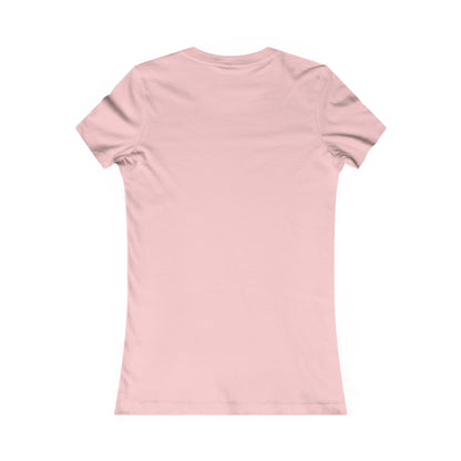 Back view of a light pink Printify T-shirt perfect for coffee and tees lovers