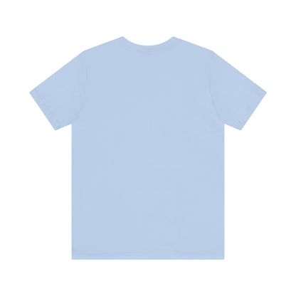 Light blue plain T-shirt from Printify ideal for a comfortable coffee lovers tee