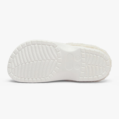 White sole of cute clogs for women showing textured outsole for grip and comfort