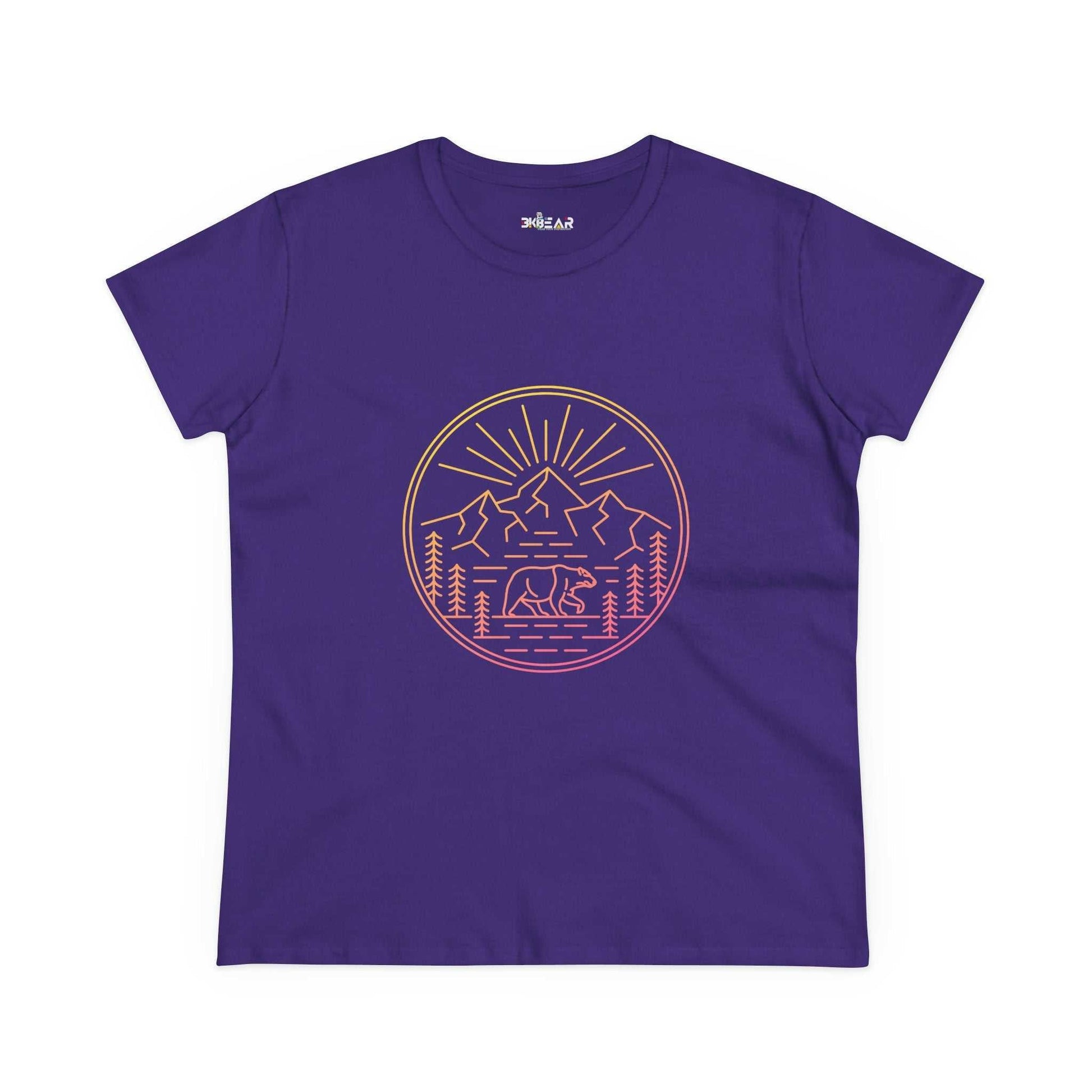 Explore The Outdoors. Women's Midweight Cotton Tee