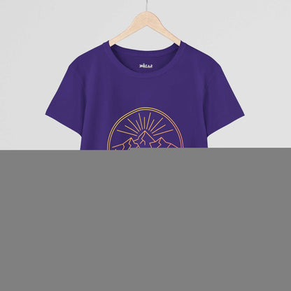 Explore The Outdoors. Women's Midweight Cotton Tee