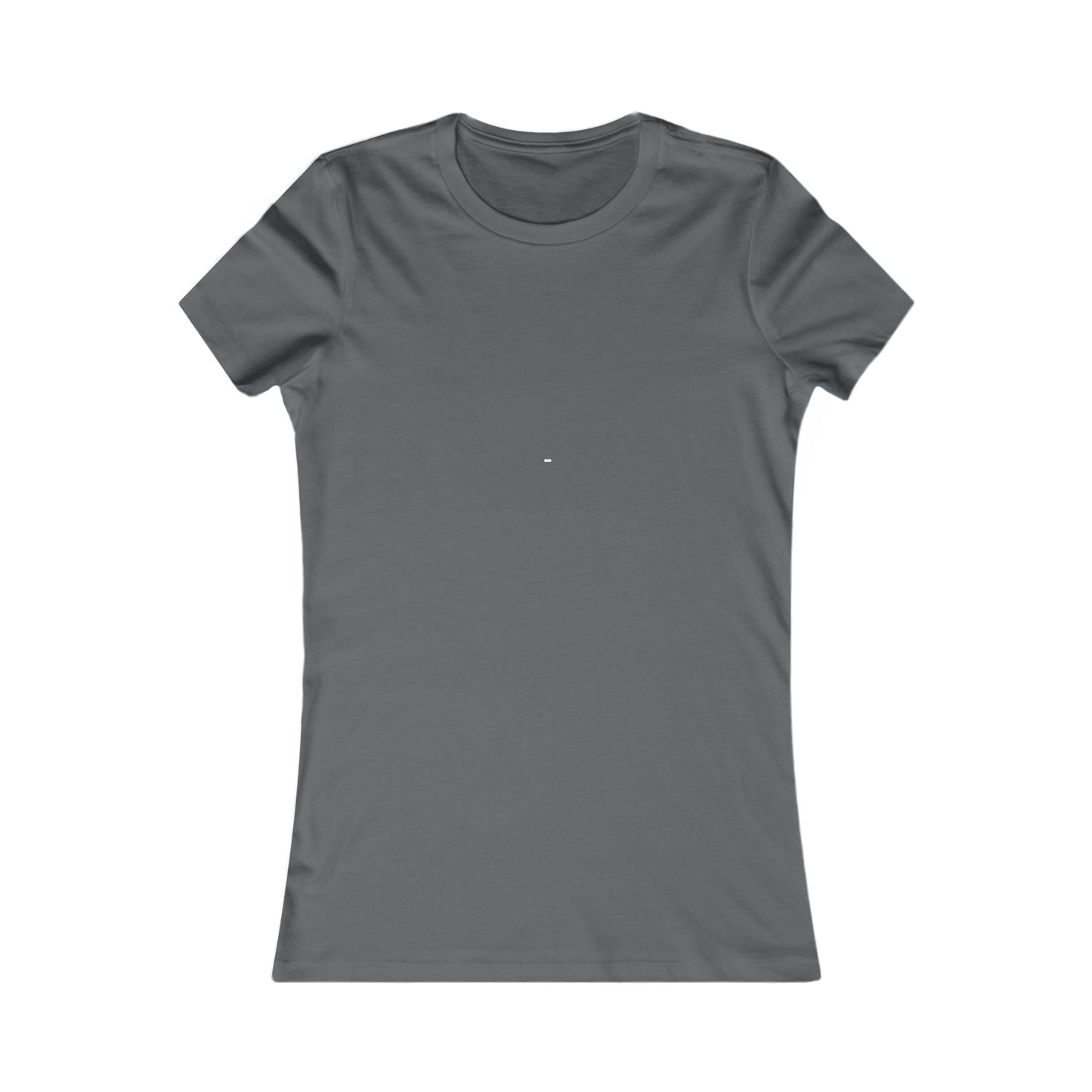 Printify gray fitted t-shirt for women showcasing solid white fitted t-shirt for women style
