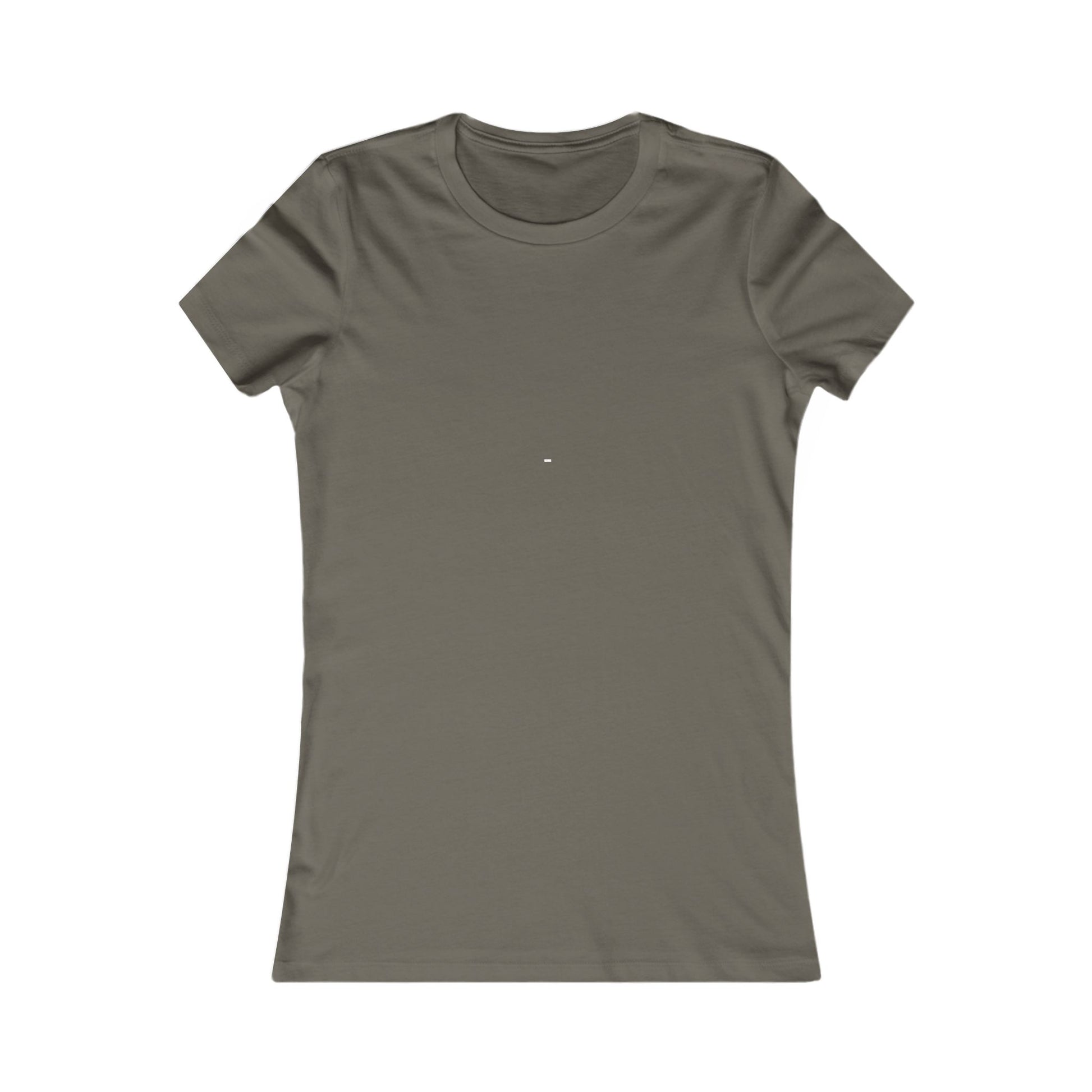 Solid white fitted t-shirt for women by Printify in a neutral gray color with short sleeves