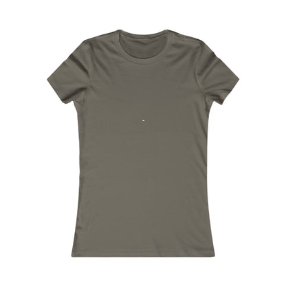 Solid white fitted t-shirt for women by Printify in a neutral gray color with short sleeves